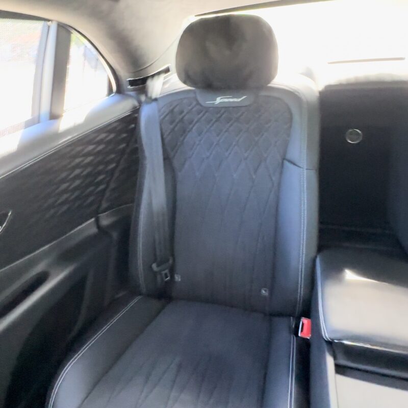 Flying Spur Speed Backseat