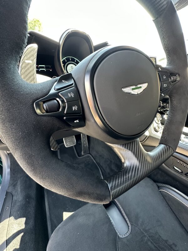 aston martin leather